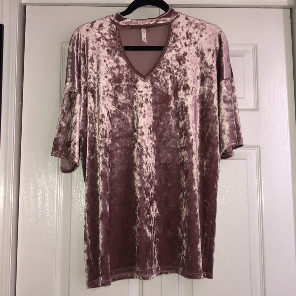 Velvet shirt